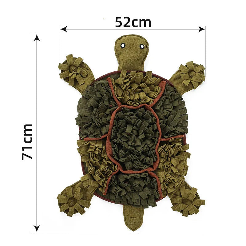 Dog Snuffle Mat Shape Tortoise and Crocodile