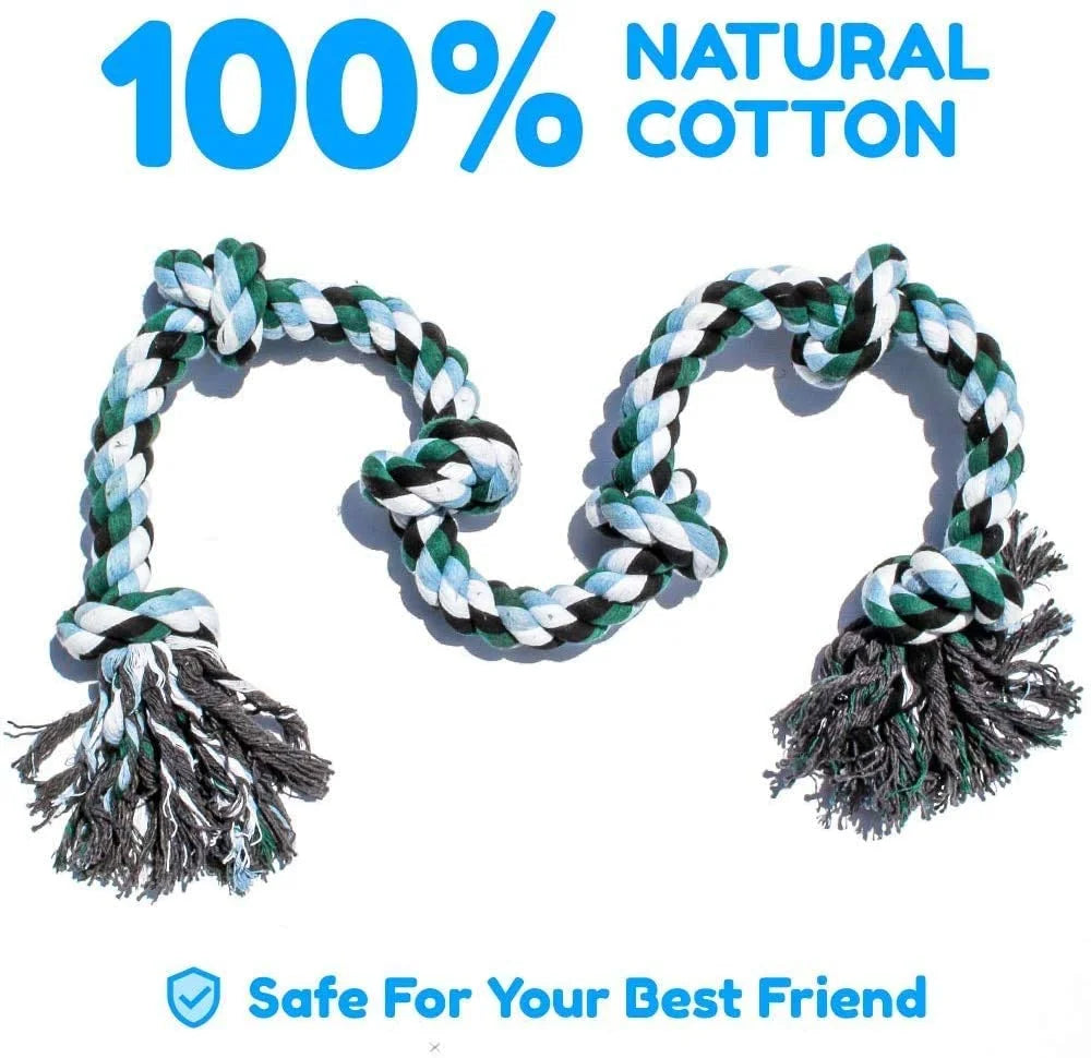 Giant Dog Rope Toy for Dogs for Aggressive Chewers