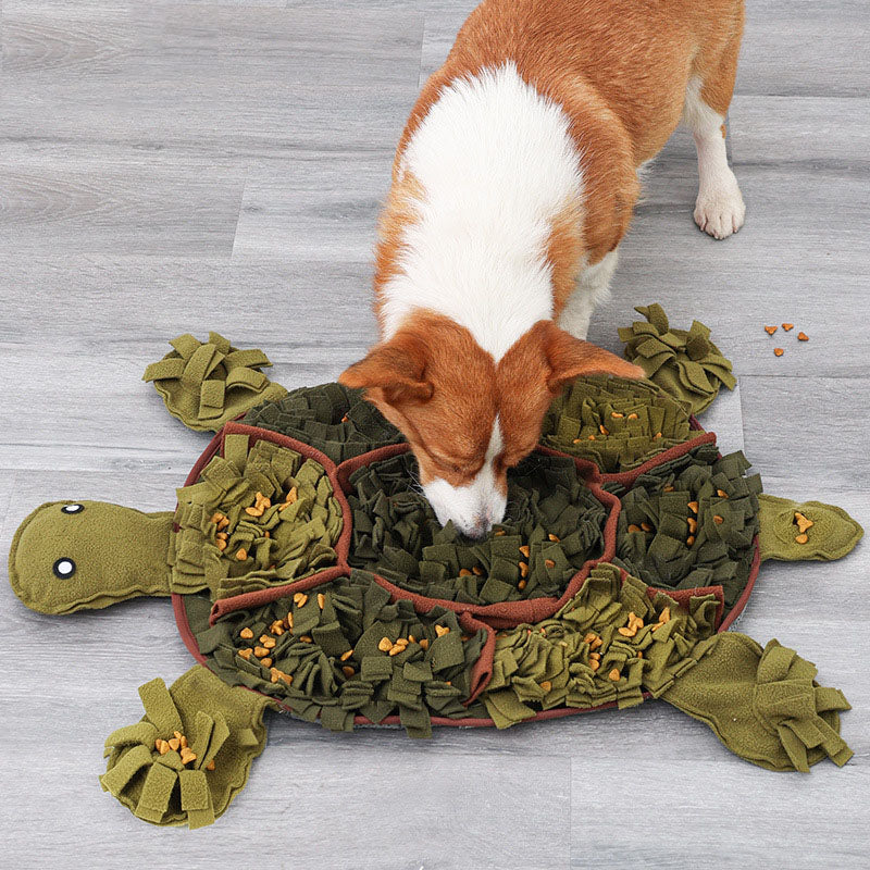 Dog Snuffle Mat Shape Tortoise and Crocodile