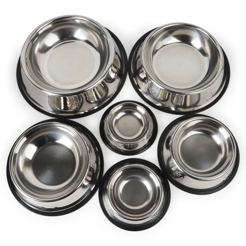 Quality Paw Stainless Steel Dog Bowl