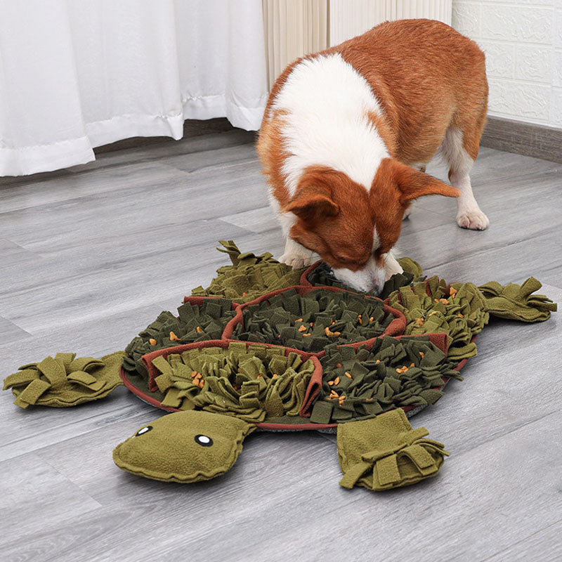 Dog Snuffle Mat Shape Tortoise and Crocodile