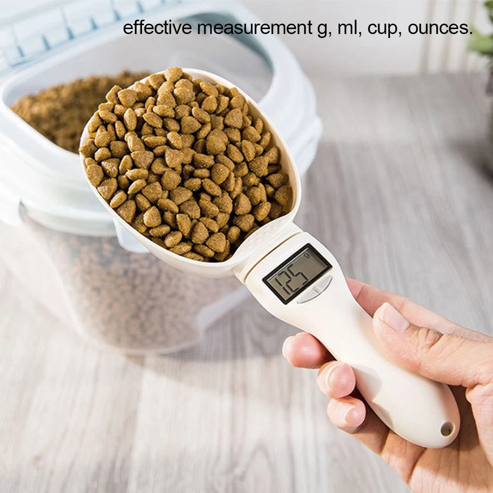 Measuring Scoop Electronic Dog Cat Food