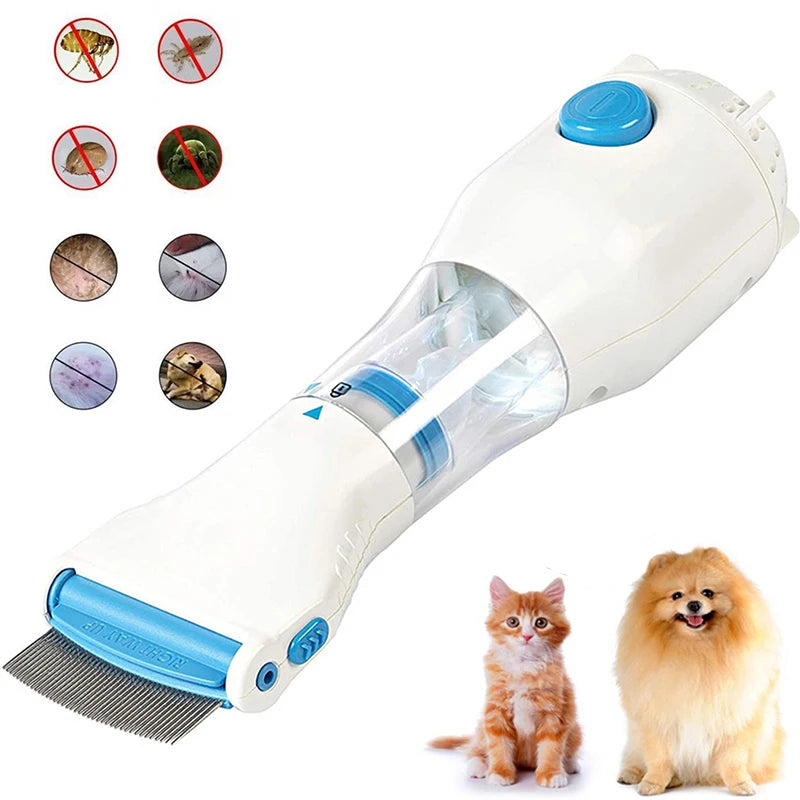 Electric Lice Grabber Multifunctional Physical Flea Removal Cats and Dogs