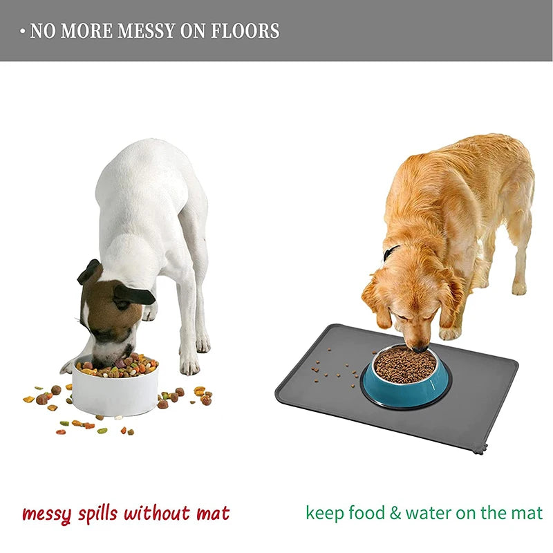 Silicone Dog Cat Mat Non-Stick Pet