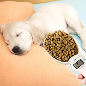 Measuring Scoop Electronic Dog Cat Food