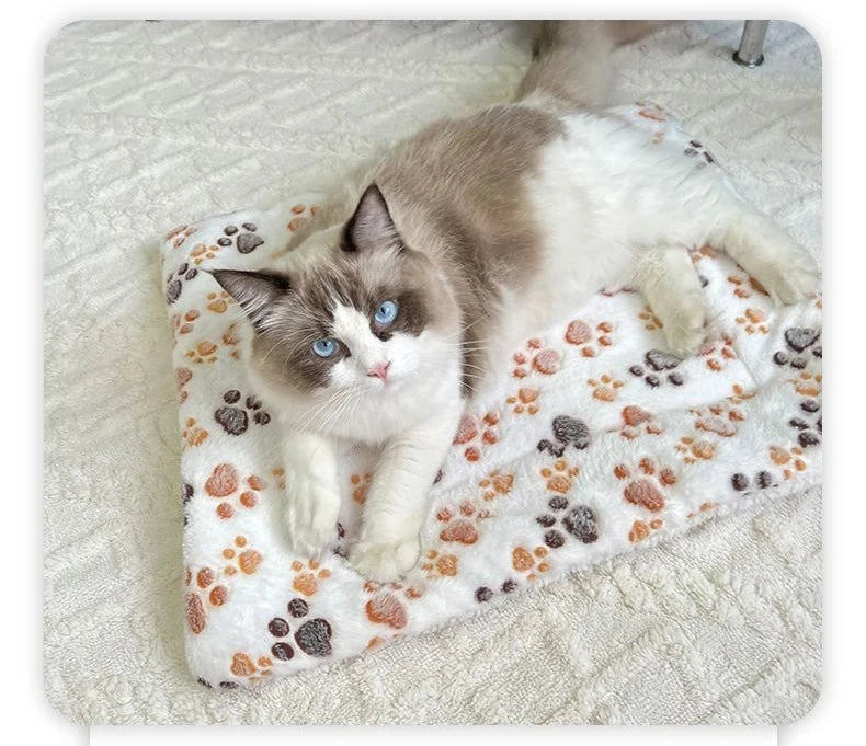 Flannel Bed for Pets Sleeping Mat Blanket