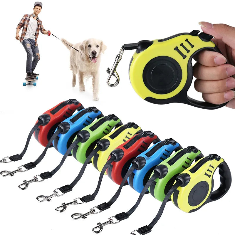 Retractable Dog Leash 3 to 5 Meters Acessorie High quality