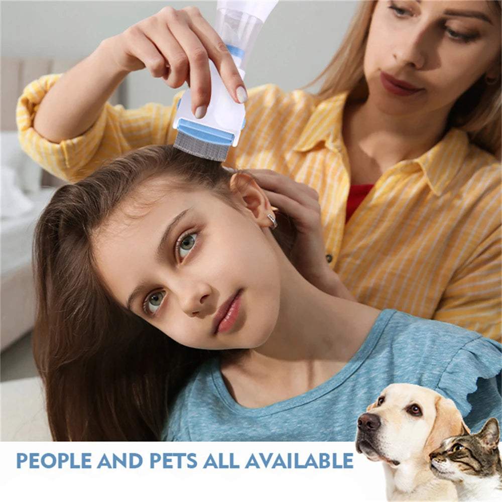 Electric Lice Grabber Multifunctional Physical Flea Removal Cats and Dogs