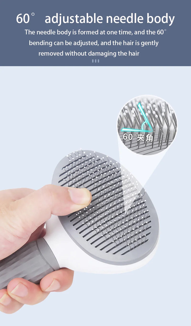 Dog and Cat Hair Brush Stainless Steel Accessorie