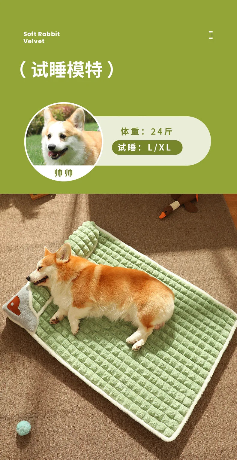 Winter Warm  Bed Mat Luxury Sofa for Small Medium Dogs