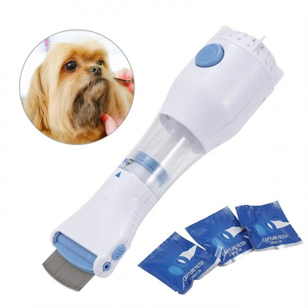 Electric Lice Grabber Multifunctional Physical Flea Removal Cats and Dogs