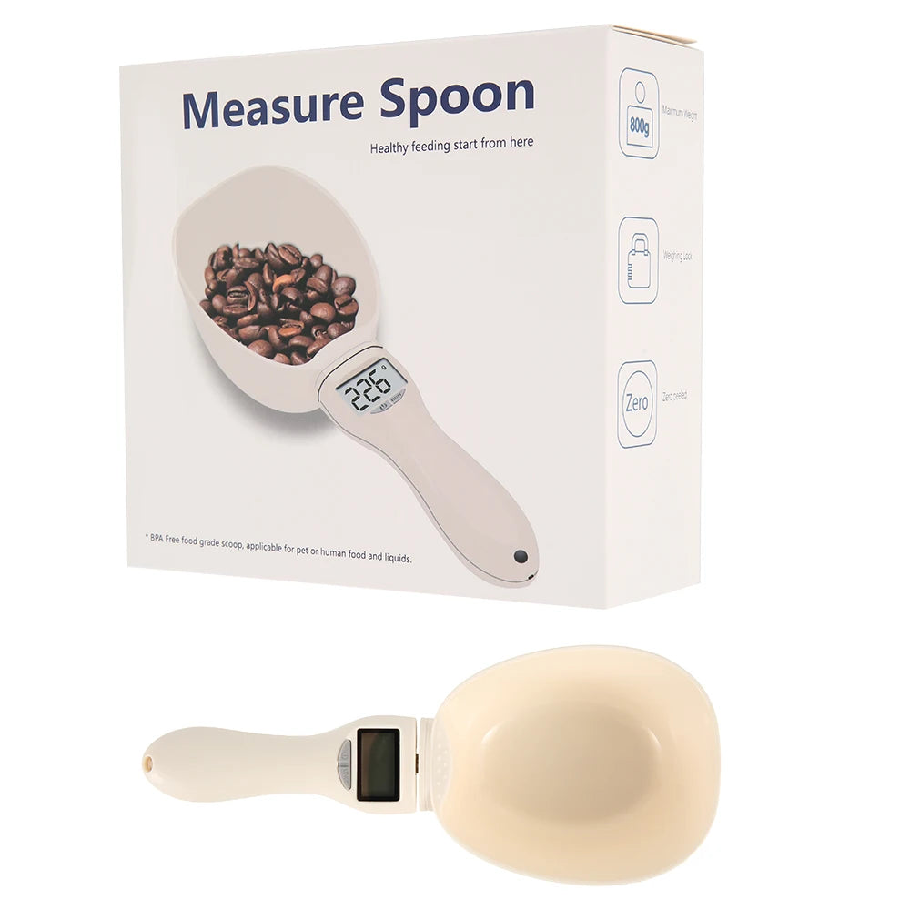 Measuring Scoop Electronic Dog Cat Food