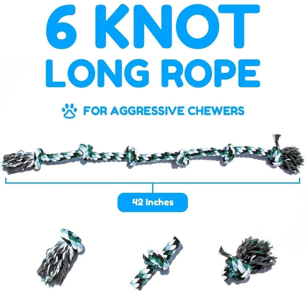 Giant Dog Rope Toy for Dogs for Aggressive Chewers