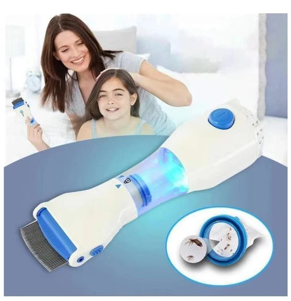 Electric Lice Grabber Multifunctional Physical Flea Removal Cats and Dogs