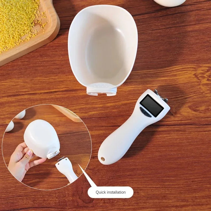 Measuring Scoop Electronic Dog Cat Food