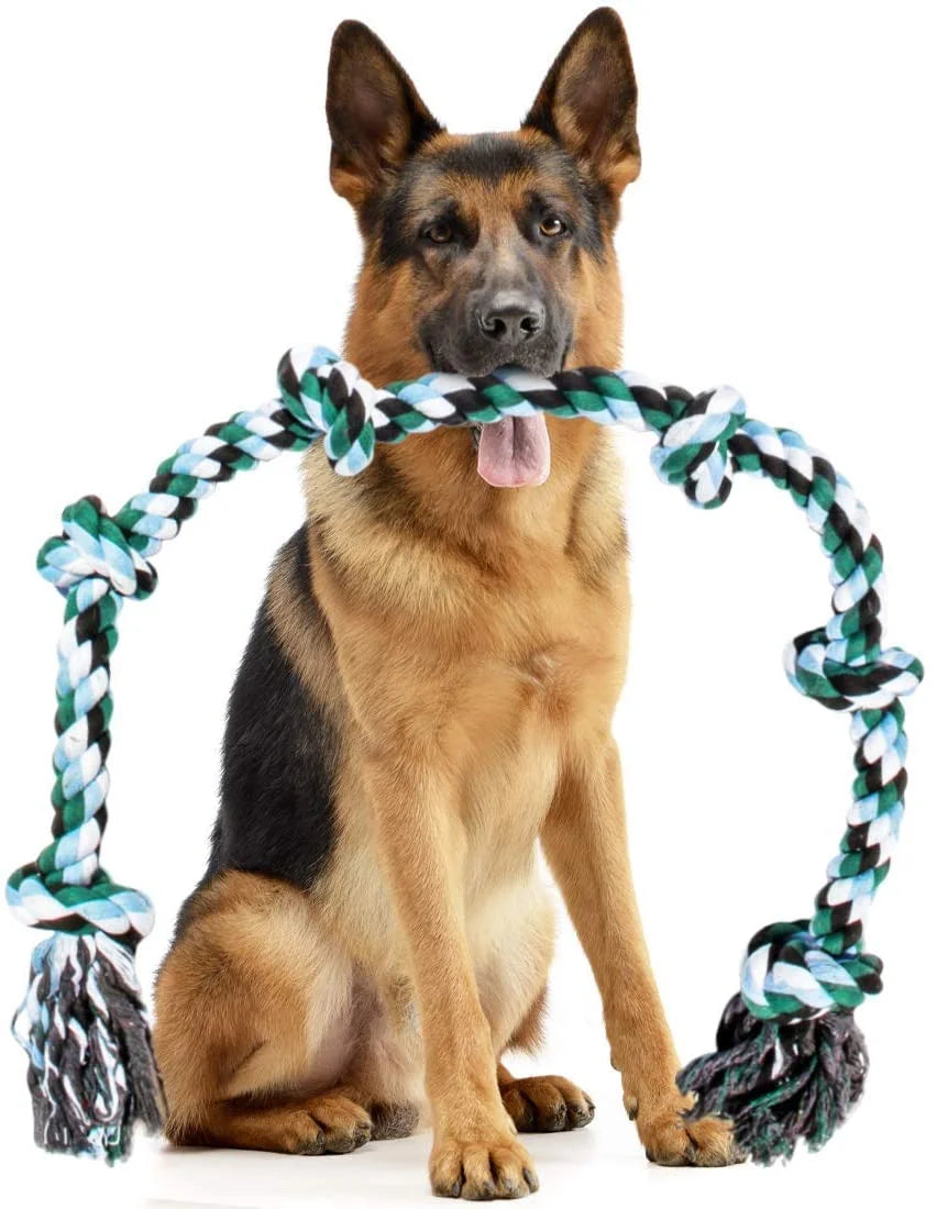 Giant Dog Rope Toy for Dogs for Aggressive Chewers