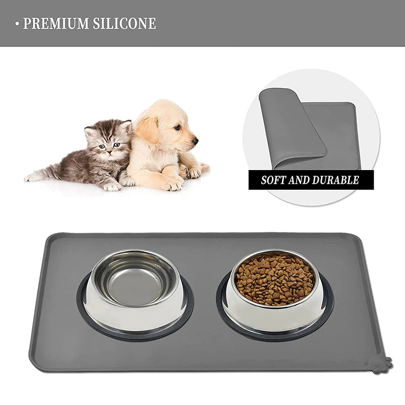 Silicone Dog Cat Mat Non-Stick Pet