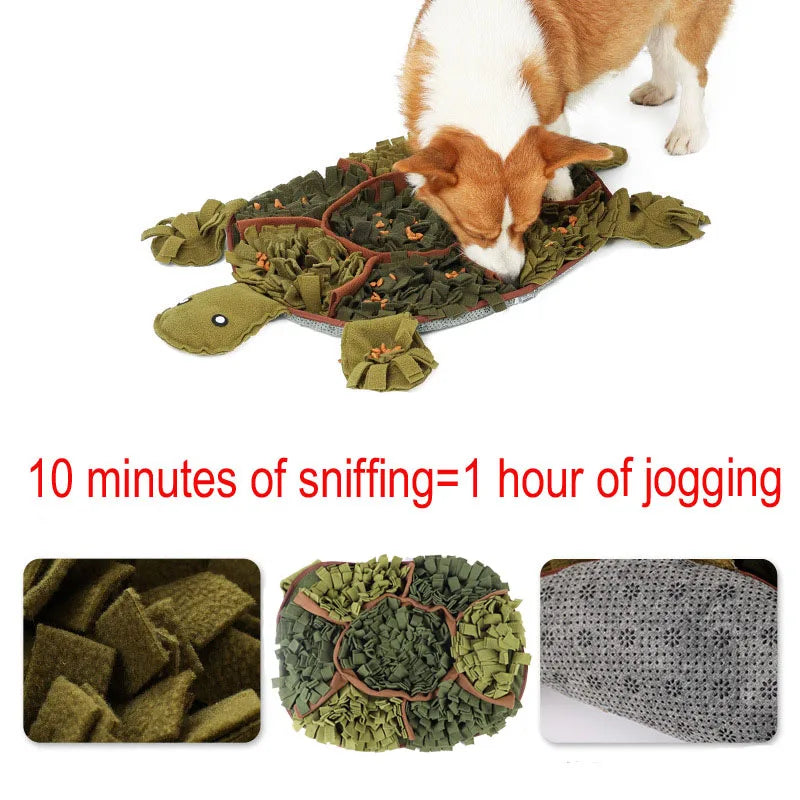 Dog Snuffle Mat Shape Tortoise and Crocodile