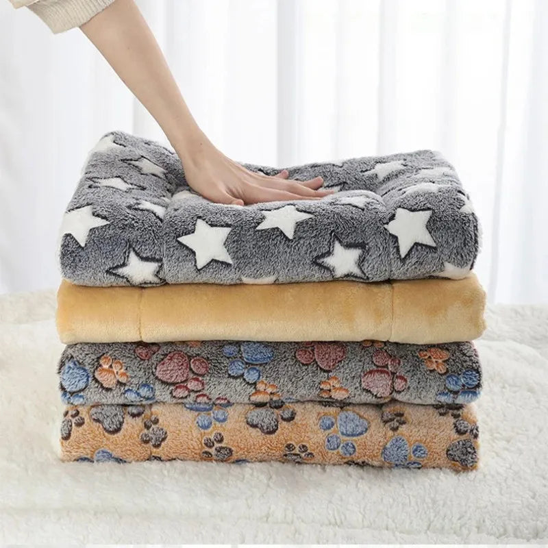 Flannel Bed for Pets Sleeping Mat Blanket