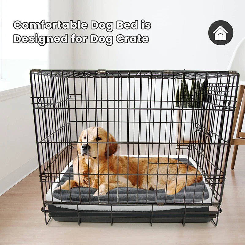 Dog Bed Mat with Zipper Remolvable Pet Mattress Washable